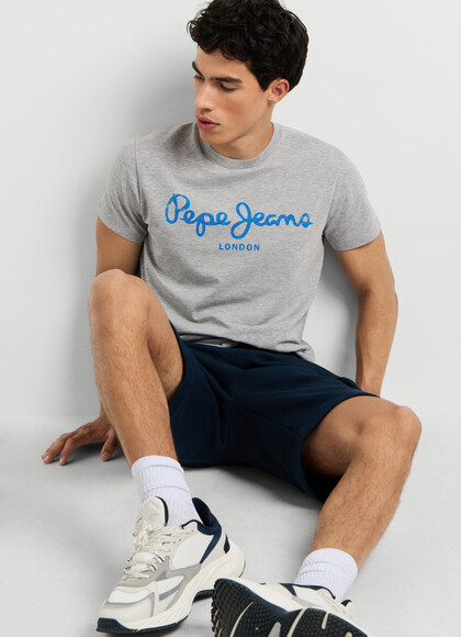 SLIM FIT LOGO PRINT T-SHIRT