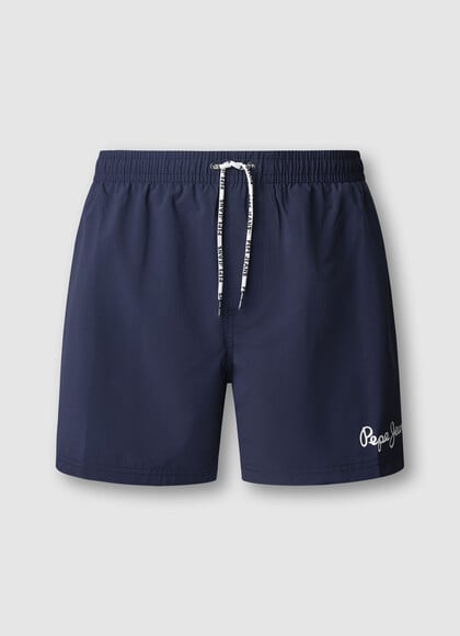 PRINTED LOGO SWIM SHORTS