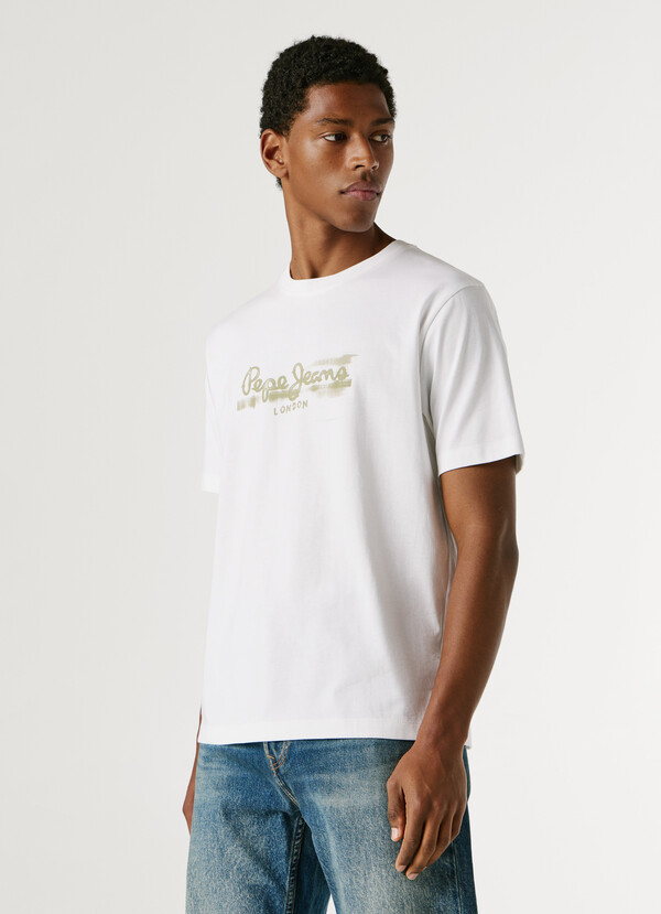 REGULAR FIT LOGO PRINT T-SHIRT