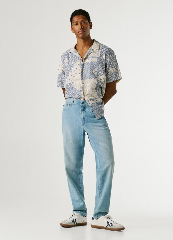 TAPER FIT LOW-RISE JEANS - CAMDEN