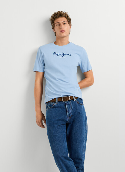 REGULAR FIT LOGO PRINT T-SHIRT