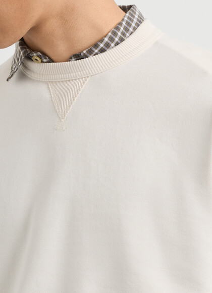 REGULAR FIT CREW NECK SWEATSHIRT
