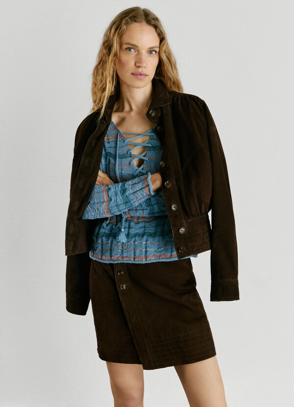 V-NECK KNIT JUMPER