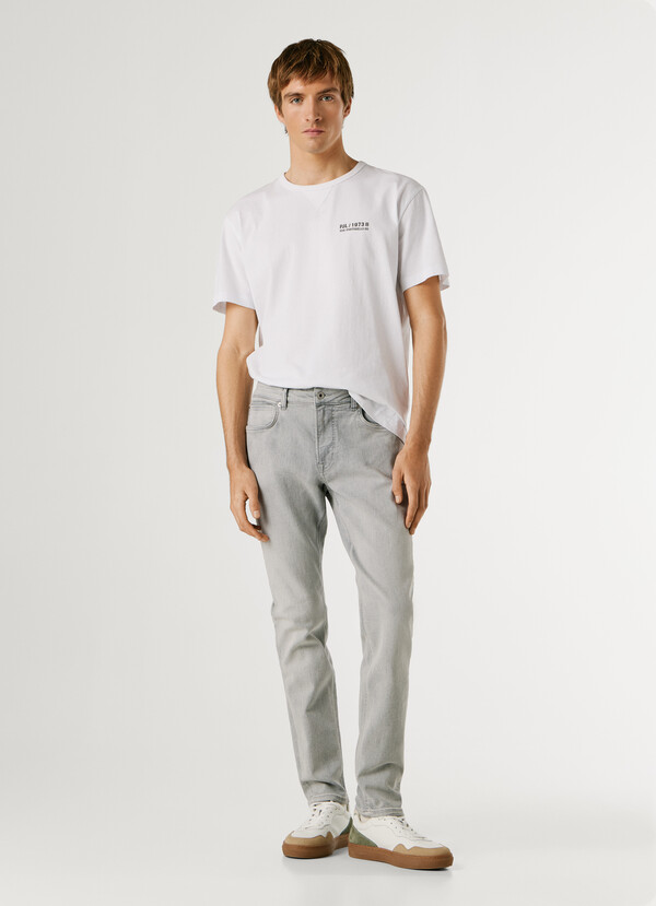 TAPER FIT MID-RISE JEANS - STANLEY