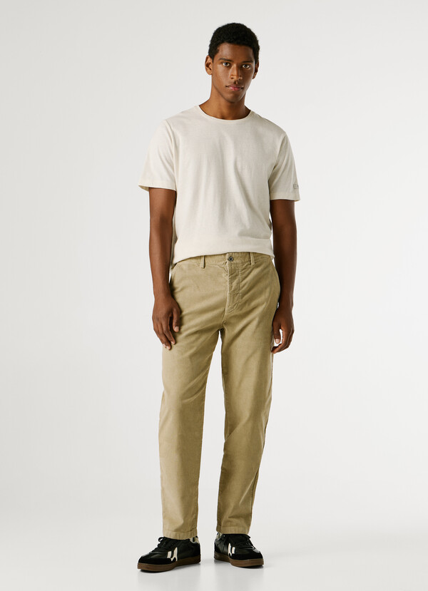 REGULAR FIT CHINO TROUSERS