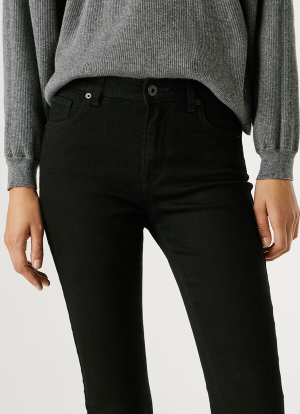 MID-RISE SKINNY FIT JEANS - REGENT