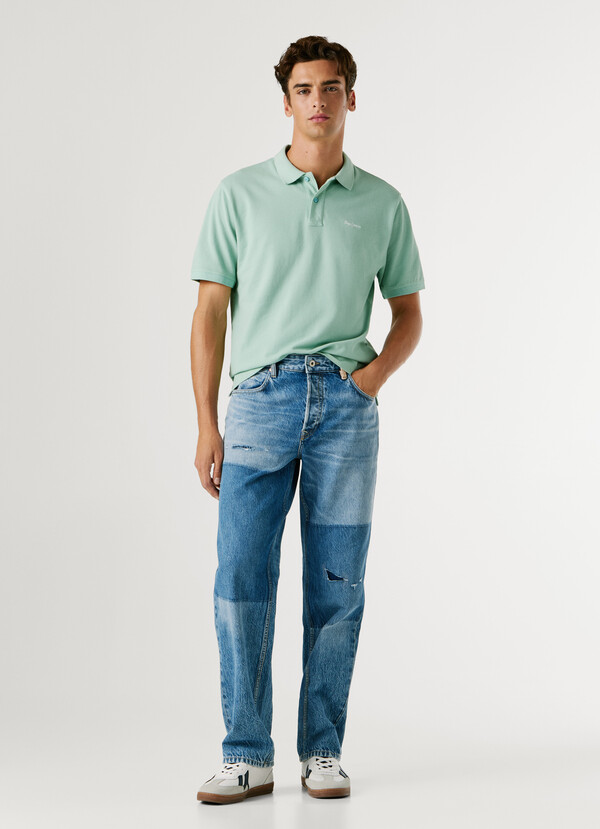 LOW-RISE LOOSE FIT JEANS - HELIX