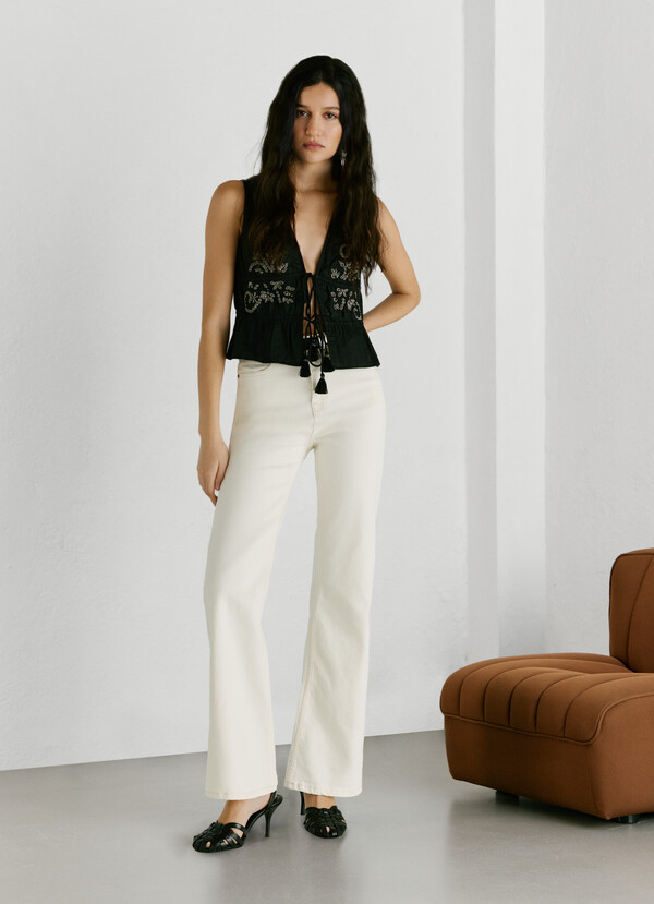 WILLA- HIGH-RISE FLARE FIT JEANS