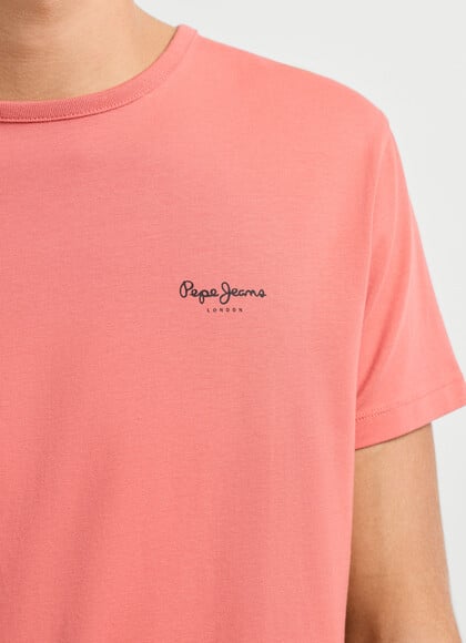 SLIM FIT LOGO PRINT T-SHIRT