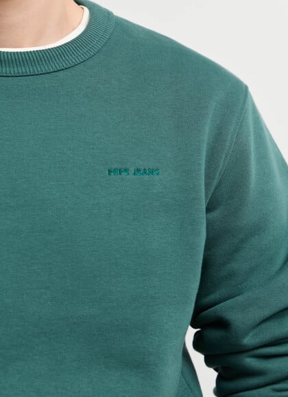 REGULAR FIT CREW NECK SWEATSHIRT
