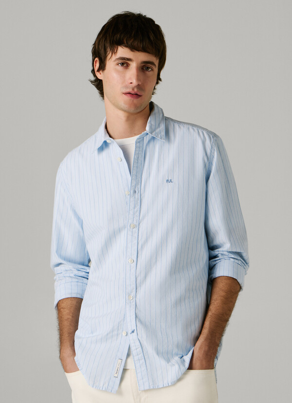 REGULAR FIT STRIPED SHIRT