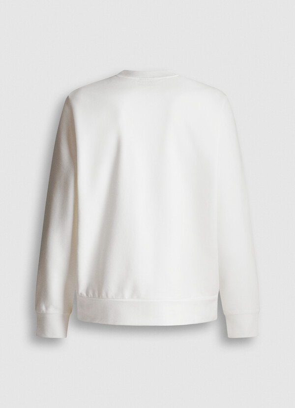 CREW NECK LOGO SWEATSHIRT