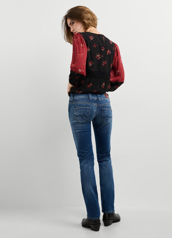 VENUS - LOW-RISE SLIM FIT JEANS