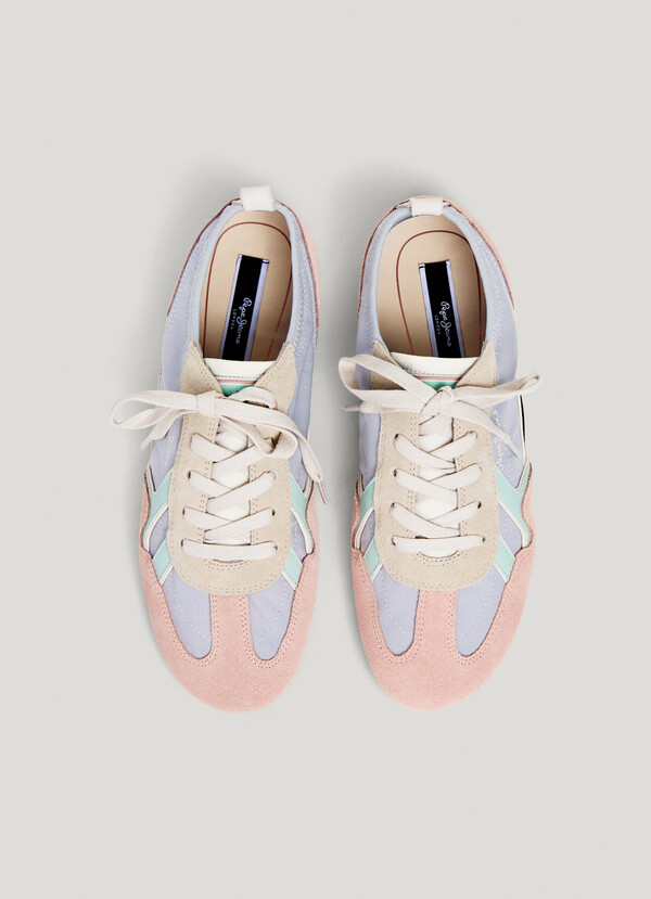 NOA - TRAINERS WITH SUEDE DETAILS 