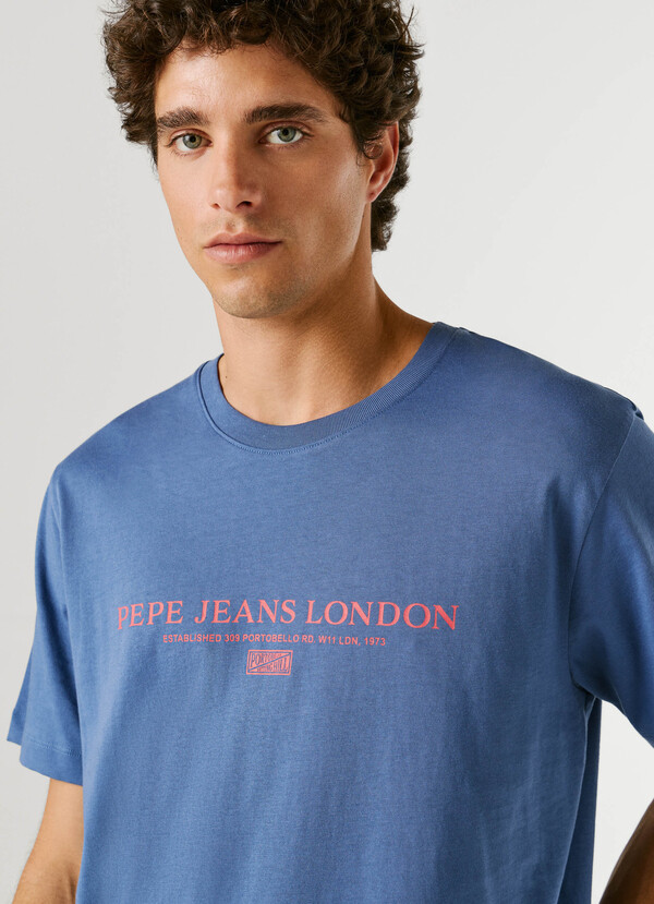 REGULAR FIT LOGO PRINT T-SHIRT