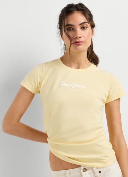 SLIM FIT LOGO PRINT T-SHIRT