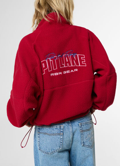 HALF-ZIP FLEECE SWEATSHIRT