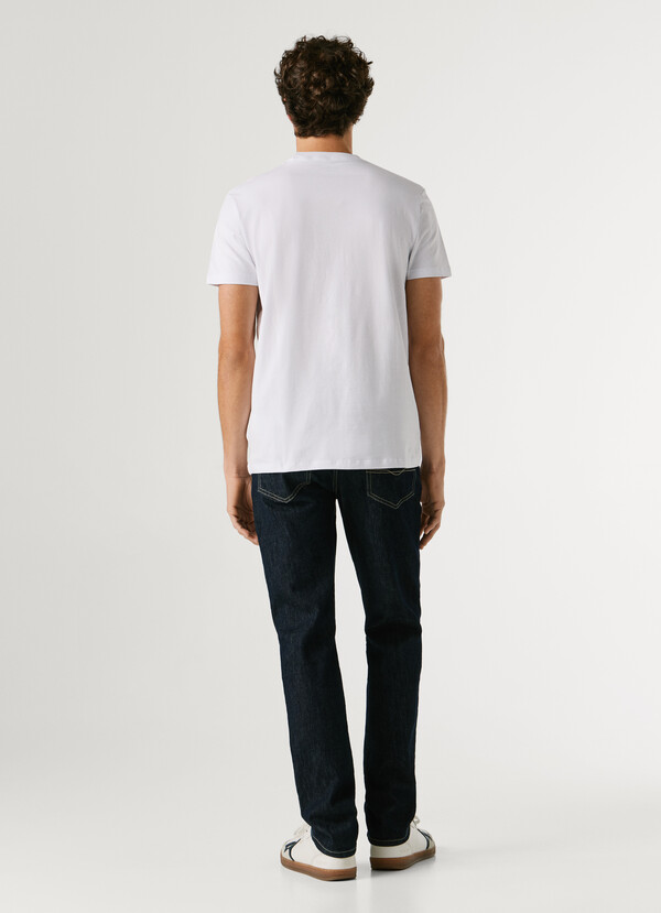 SLIM FIT LOGO PRINT T-SHIRT
