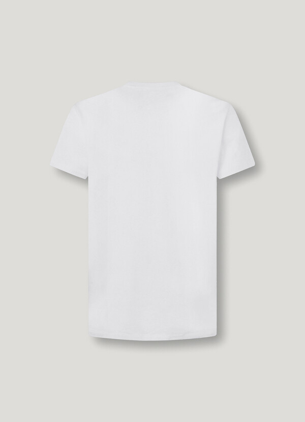 SLIM FIT LOGO PRINT T-SHIRT