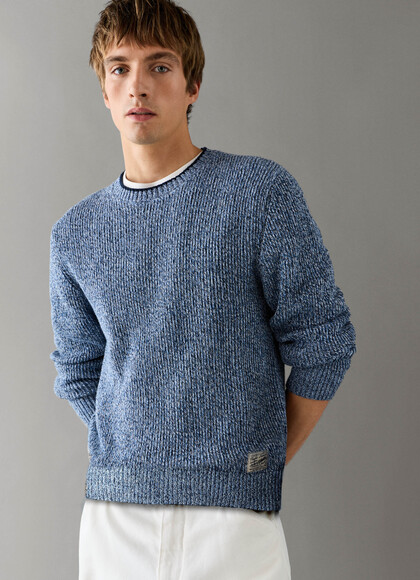 REGULAR FIT CREW NECK KNIT JUMPER