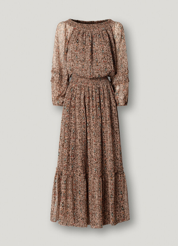 FANTASY PRINT MAXI DRESS