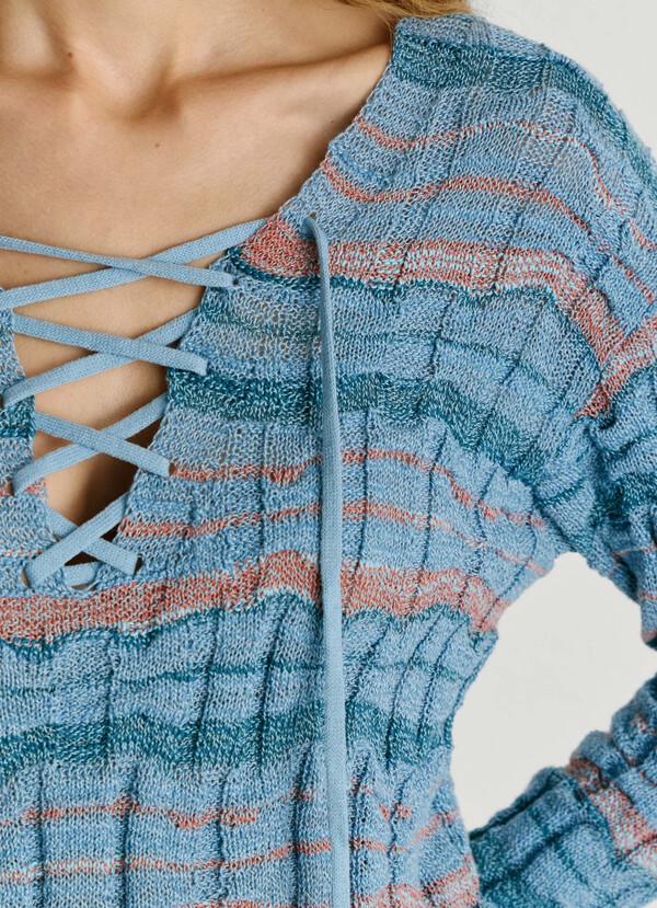 V-NECK KNIT JUMPER