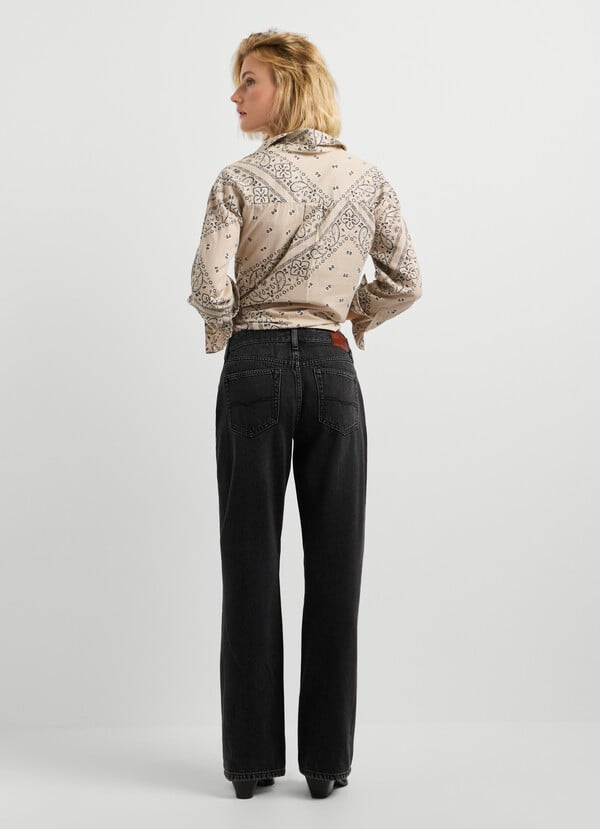 NICKY - LOW-RISE LOOSE FIT JEANS