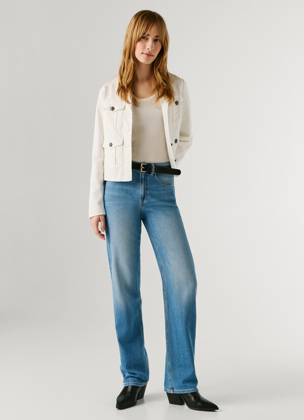 ROBYN - HIGH-RISE STRAIGHT FIT JEANS