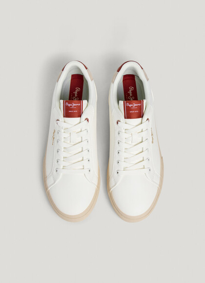 CLASSIC TRAINERS WITH SUEDE DETAILS