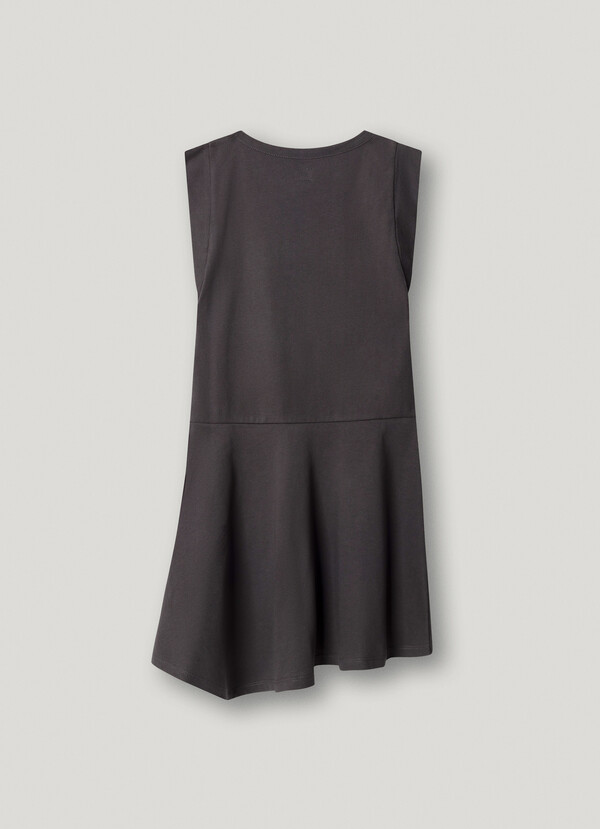 VESTIDO CORTO CUELLO REDONDO