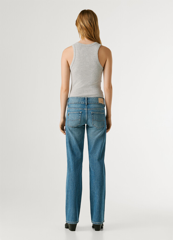 LOW-RISE STRAIGHT FIT JEANS - VENUS