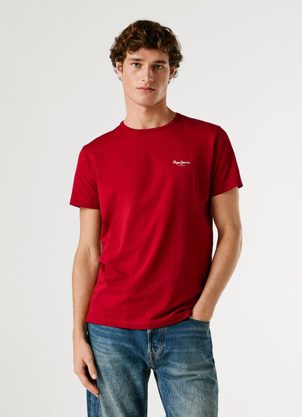 SLIM FIT LOGO PRINT T-SHIRT