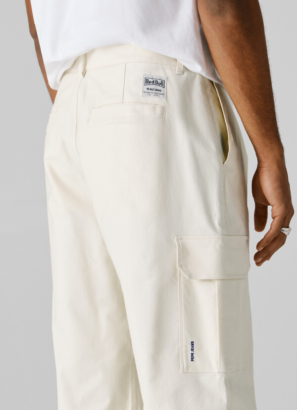 STRAIGHT FIT CARGO TROUSERS
