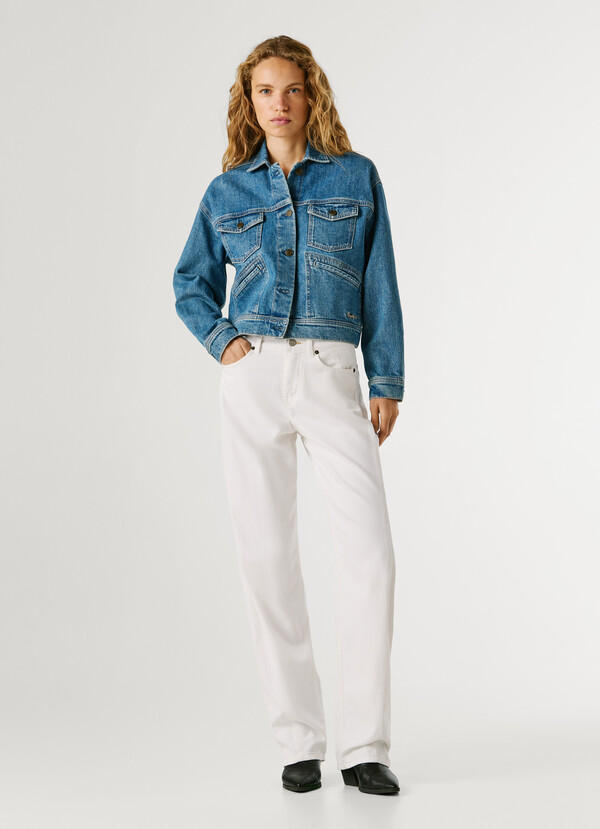 RELAXED FIT DENIM JACKET