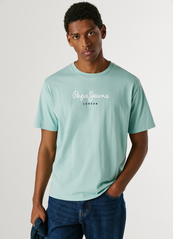 REGULAR FIT LOGO PRINT T-SHIRT