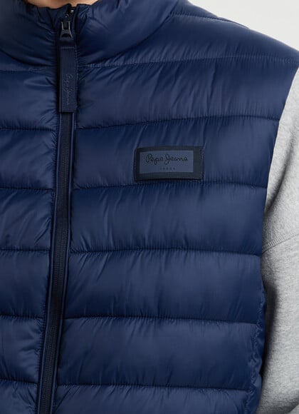 PADDED HIGH NECK GILET
