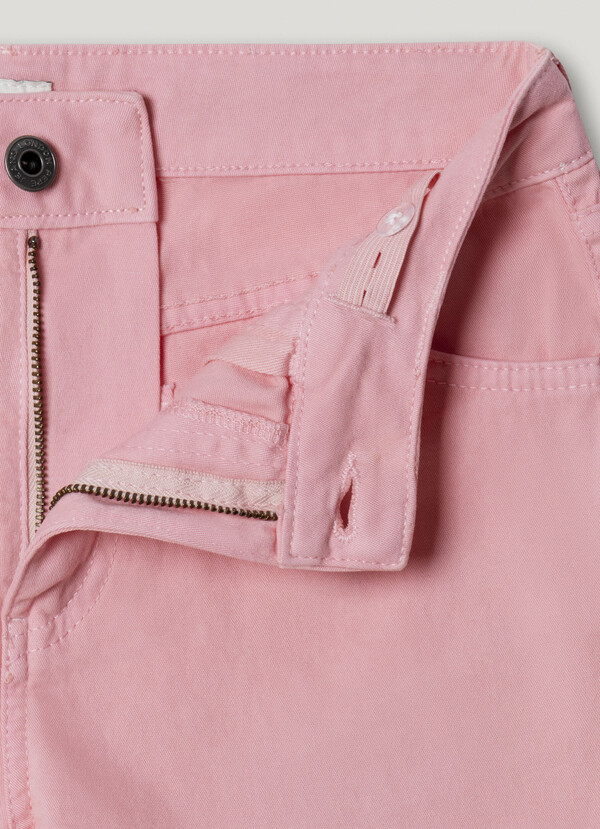 GARMENT DYED TWILL SHORTS