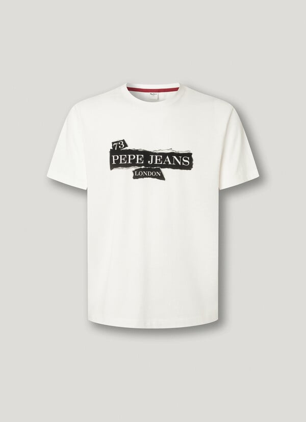 REGULAR FIT LOGO PRINT T-SHIRT