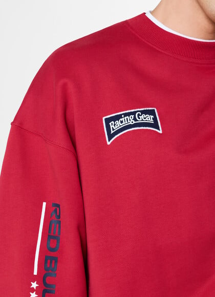 CREW NECK LOOSE FIT SWEATSHIRT