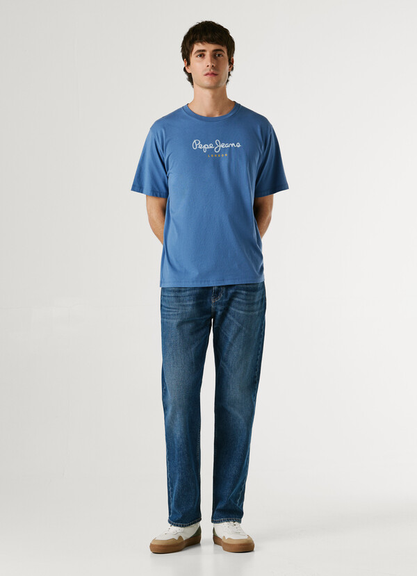 REGULAR FIT LOGO PRINT T-SHIRT