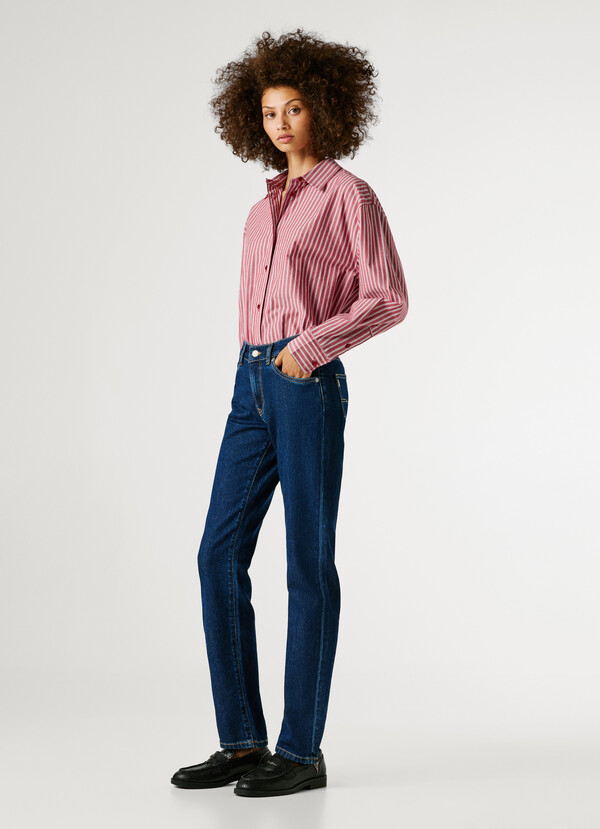 MID-RISE SLIM FIT JEANS - GRACE