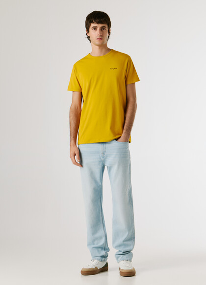 SLIM FIT LOGO PRINT T-SHIRT