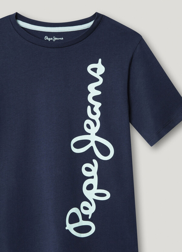 REGULAR FIT LOGO PRINT T-SHIRT