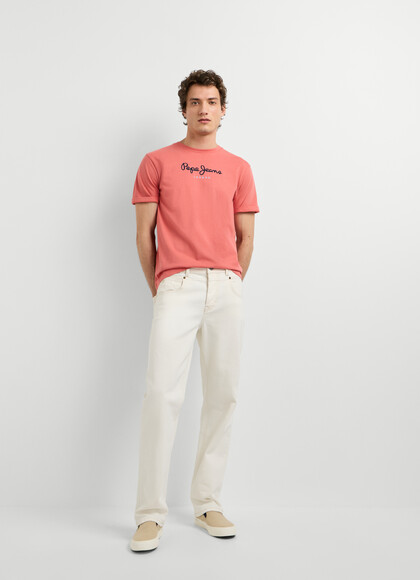 REGULAR FIT LOGO PRINT T-SHIRT
