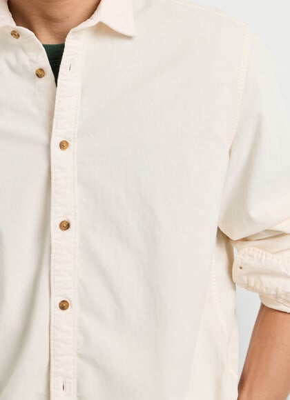 REGULAR FIT CORDUROY SHIRT