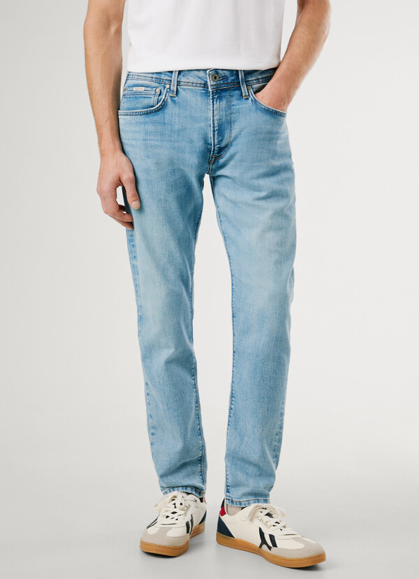 REGULAR FIT MID-RISE JEANS - STANLEY