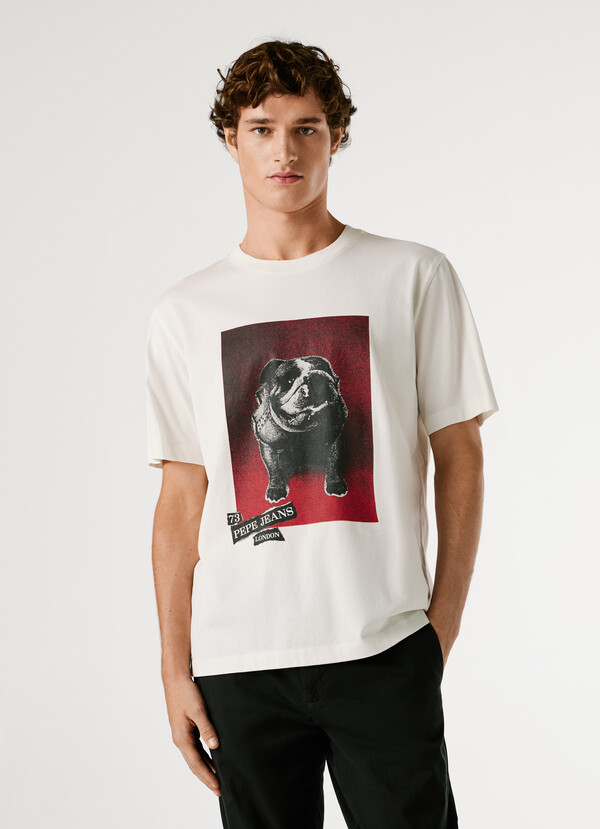 REGULAR FIT PRINTED GRAPHIC T-SHIRT