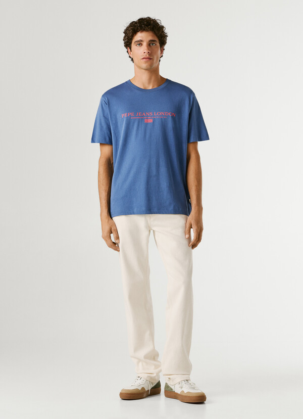 REGULAR FIT LOGO PRINT T-SHIRT