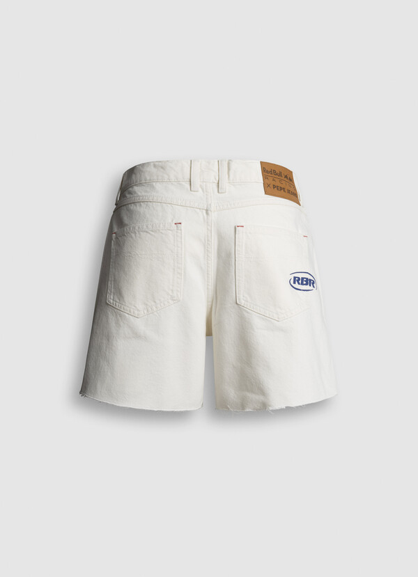 A-LINE DENIM SHORTS