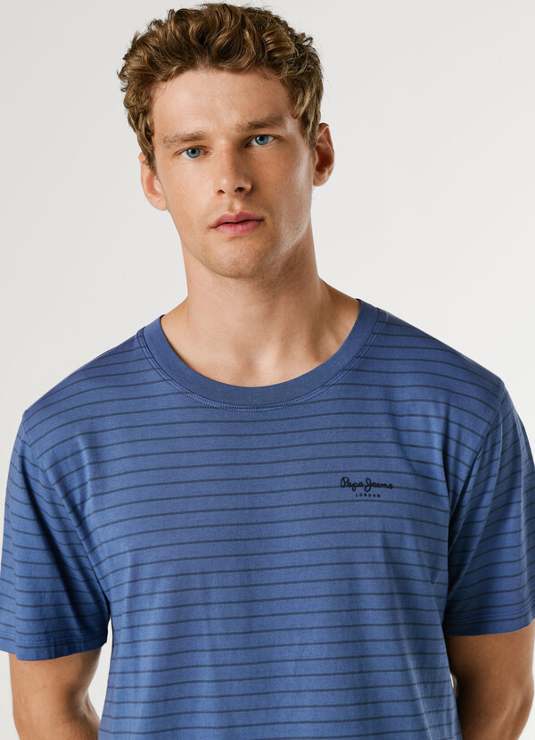 REGULAR FIT STRIPED T-SHIRT